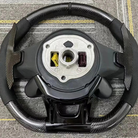 Volant de direction de voiture personnalisé en fibre de carbone à 4 branches de 45 mm pour Mercedes-Benz Performance W167 W177 W190 W213 W217 W222