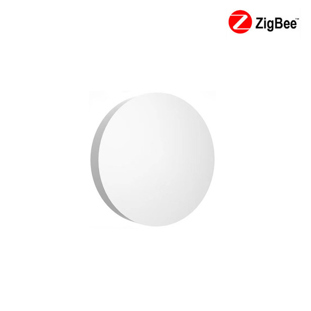 Tuya Zigbee Smart Scene Switch, Wireless Stick-on Scene Button Panel, Smart Home Remote Control Switch for One-Touch Lighting Co