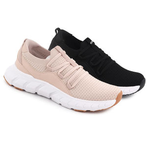 Autunno primavera scarpe da corsa donna di alta qualità rosa nero su misura suola morbida comoda GT-30809W da donna - Product Image 1