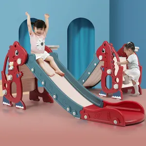 户外游戏儿童幼儿园游乐场设备和儿童塑料游乐场滑梯游戏