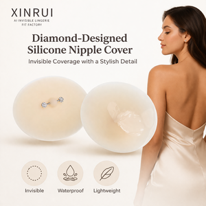 Copertura <span class=keywords><strong>per</strong></span> capezzolo in Silicone diamantato da donna invisibile e impermeabile <span class=keywords><strong>per</strong></span> intimo da donna - Product Image 1