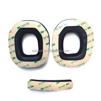 Oreillettes de remplacement en cuir protéiné de haute qualité, coussinets d'oreille, bandeau pour écouteurs Astro A40 A50 GEN3 GEN4, livraison gratuite