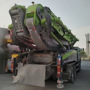 Camión Bomba de Concreto Usado de Alta Calidad 2022, Alcance Vertical de 56m, Productividad de 180m³/h, ZLJ5441THBKF 56X-6RZ (SITRAK) en Venta - Product Image 4