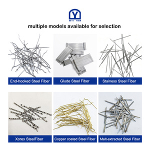 Fibre d'acier à faible teneur en carbone durable, multi-tailles, diamètre 0,5-1 mm, longueur 25-50 mm, 1000 MPa, à extrémité crochée, <span class=keywords><strong>pour</strong></span> dalles de béton - Product Image 6