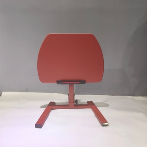 โต๊ะคอมพิวเตอร์แบบนิวเมติกฐานขาเดียวที่มีแผ่น MDF หนาทนทานต่อการหก - Product Image 1