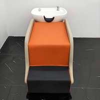 Meubles de Salon de haute qualité lit de lavage de cheveux pour enfants salon de coiffure salon de beauté coiffeur tête lavage shampooing chaise