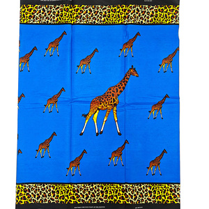 Mô Hình Động Vật Sáp Bông Batik Dệt Vàng Dòng Lớp Bề Mặt Nigeria Quần Áo Sáp In Vải - Product Image 3