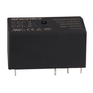 Shenler R2G2CH524 PCB ממסר 2 מוט 8A - Product Image 3