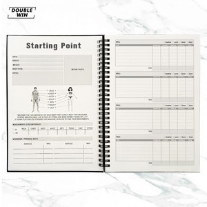 Diseño personalizado entrenamiento <span class=keywords><strong>nutrición</strong></span> Fitness Tracker diario y Registro <span class=keywords><strong>de</strong></span> Alimentos planificador libro con caja - Product Image 4