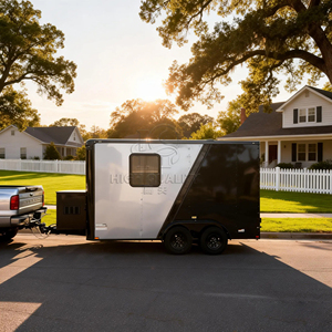 Remorque de toilettage pour chiens mobile abordable <span class=keywords><strong>à</strong></span> <span class=keywords><strong>vendre</strong></span>, remorque de toilettage pour animaux de compagnie clé en main avec équipement - Product Image 2