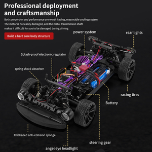 <span class=keywords><strong>2</strong></span>.4G 4WD 브러시리스 드리프트 35 km/h 경주 원격 제어 스포츠 어린이 장난감 전기 고속 도로 RC 장난감 경주 용 자동차 - Product Image 6