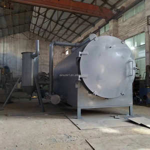 Máquina para hacer carbón de madera Estufa carbonizada Horno de carbonización de troncos de bambú/madera - Product Image 5