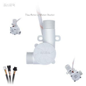 G1/<span class=keywords><strong>2</strong></span> "<span class=keywords><strong>Sensor</strong></span> de flujo magnético de plástico Medidor de flujo de efecto Hall Agua 1-30L/min <span class=keywords><strong>Sensor</strong></span> de flujo de turbina para riego - Product Image 5