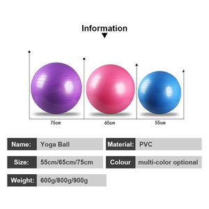 Offre Spéciale <span class=keywords><strong>75</strong></span> <span class=keywords><strong>cm</strong></span> PVC Yoga Ball Écologique Anti-Éclat Balance Fitness Gymnastique Doux Doux Gymnastique pour Yoga - Product Image 6
