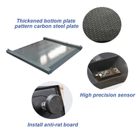 Balance au sol 2T 3T avec rampe Grande plate-forme Balance électronique au sol pour animaux d'élevage Balance à profil bas