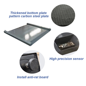 2T <span class=keywords><strong>3T</strong></span> Boden waage mit Rampe Große Plattform Elektronische Boden waage Tiervieh Low Profile Waage - Product Image 4