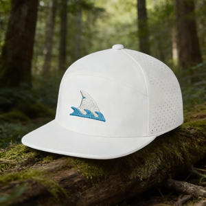 Gorra Trucker de Malla Transpirable de 5 Paneles con Visera Plana Estructurada, Gorra Deportiva de Béisbol, Fábrica de Vietnam - Product Image 2