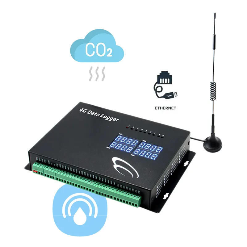 Gprs Telemetry Modbus RS485gsmマルチユース温度湿度データロガー