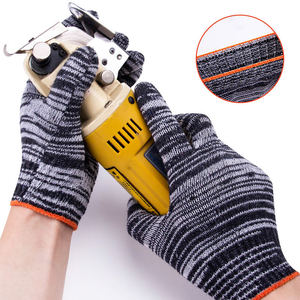 Guantes de Protección Laboral Universales Resistentes al Desgaste, Venta Directa de EE. UU., Guantes de Hilo de Algodón Tejido, Protección para Manos y Brazos - Product Image 6