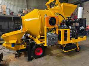 Pompe à béton électrique/diesel professionnelle à vendre avec pompe résistante à l'usure pour le coulis - Product Image 6