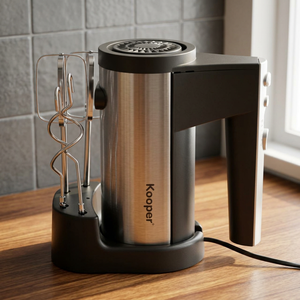 Impastatrice Elettrica Antonino 300W, 5 Velocità, Corpo in Acciaio Inox, Design Planetario con Testa Inclinabile, Mixer per Alimenti per Uso Domestico GS - Product Image 2