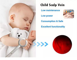 Alat Pencari Vena LED Portabel Terlaris Merah/Inframerah untuk Klinik & Pediatri - Product Image 5