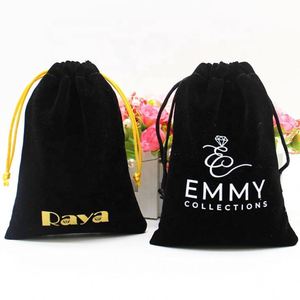 Bolsa de Joyería de Terciopelo Personalizada al por Mayor, Bolsa de Viaje para Joyas con Impresión de Logotipo, Reciclable, para Relojes, Collares y Piedras Preciosas - Product Image 5