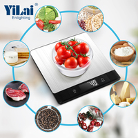 New Smart Blue zahn Nutrition Scale mit 649 Kinds Food Datas Digital 5kg Multifunction Food Weighing Kitchen Scale