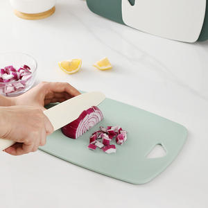 ชุดเขียงพลาสติกสองด้าน Zyc240 3 ชิ้น ปลอดภัยสำหรับเครื่องล้างจาน ใช้สำหรับหั่นผลไม้ ผัก และเตรียมอาหารเด็ก - Product Image 2