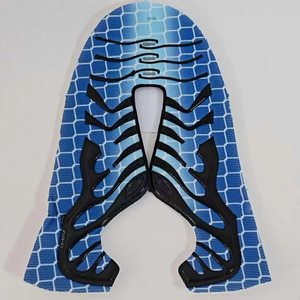 Parte Superior de Calzado Deportivo Semiterminada, Económica, Azul, con Diseño a Rayas, Transpirable, Duradera y Cómoda - Product Image 5