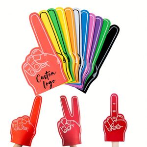 Doigts de gants jetables en EVA personnalisables avec logo, multicolores et antidérapants, pour l'ambiance des événements sportifs et le soutien lors des matchs - Product Image 1