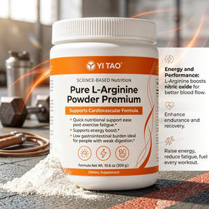 OEM/ODM Pure L-Arginine Powder Premium Supports Cardiovascular Health Boost Energy Ease <b>Post</b> Exercise Fatigue Dietary Supplement - Product Image 4