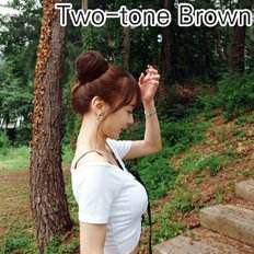 SELLFRE-127 e magliette da esterno marroni bicolore WBDD02E - Product Image 1