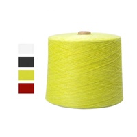 Hilo de Tejer de Fibra de Aramida Cruda Ecológico, Sostenible y de Alta Resistencia, Hilo Ignífugo para Coser y Tejer al por Mayor