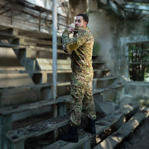 フルセットユニフォームポリエステルコットンリップストップユニフォームEVAパッド付き耐久性のある戦術的なカエルの戦闘ユニフォーム - Product Image 6