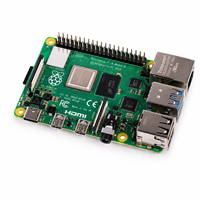 Raspberry Pi 4 Modelo B 1GB, Computadora de Placa Única BCM2711, Placa de Desarrollo con WiFi, Bluetooth y Ethernet Gigabit