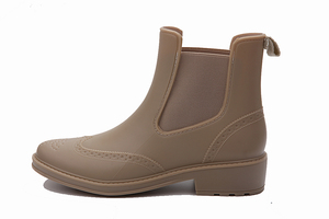 Donne classico della gelatina di plastica pvc impermeabile <span class=keywords><strong>scarpe</strong></span> da <span class=keywords><strong>pioggia</strong></span> per la signora - Product Image 3