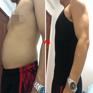 Hygieia Tùy Chỉnh Người Đàn Ông Của Nén <span class=keywords><strong>Undershirt</strong></span> Giảm Béo Shapewear Vest Tập Thể Dục Tummy Kiểm Soát Cơ Thể Shaper Vest Cho Nam Giới - Product Image 2