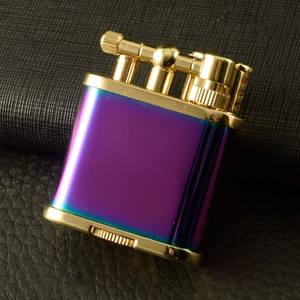 Laiton kérosène rétro meule amour feu briquet cadeau pour hommes et femmes avec meule - Product Image 5