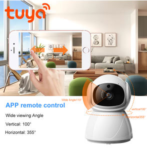 3MP tuya akıllı wifi güvenlik kamerası pan tilt 360 derece otomatik izleme hareket algılama alarmı iki yönlü ses sd kart bulut depolama - Product Image 2
