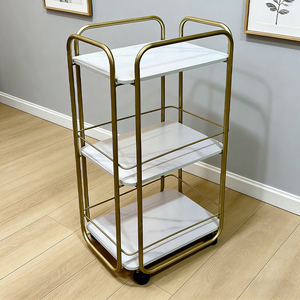Carrello Porta Attrezzi per Parrucchieri e Barbieri, Carrello per Salone di Bellezza - Product Image 2
