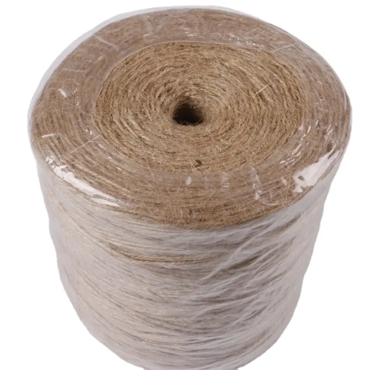 Performance Garden twine jute twisted twine 2 PLY spool with competitive price 3mmX1kg