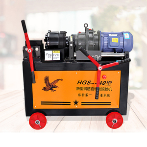 Tự động thép cây chủ đề Rolling Machine với bánh răng và động cơ cho xây dựng và nhà máy sử dụng - Product Image 1