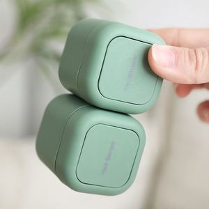 En an Ensemble de capsules de voyage magnétiques en plastique portables pour usage quotidien, pour shampoing, après-shampoing et pastilles de gel douche - Product Image 6