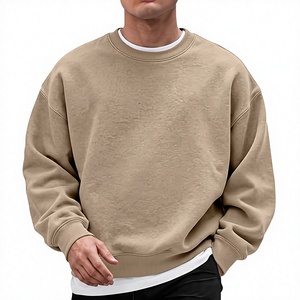 Sudadera Oversize para Hombre, Personalizada OEM, de Alta Calidad, 380 GSM, 100% Algodón Tejido, de Secado Rápido, con Hombros Caídos - Product Image 3