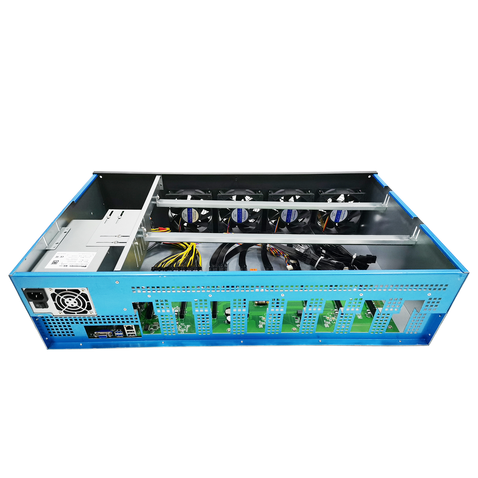 Корпус сервера 8gpu, корпус gpu, корпус компьютера может поддерживать psu 2400 Вт с материнской платой B85