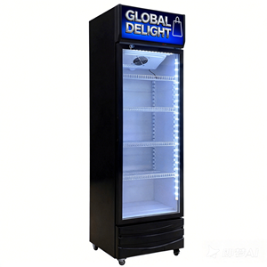 Refrigerador Comercial Vertical de Una Puerta de Vidrio para Exhibición de Bebidas <span class=keywords><strong>Coca</strong></span>-<span class=keywords><strong>Cola</strong></span> - Product Image 6