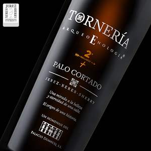 Fabriqué en Espagne PALO CORTADO TORNERIA 500ml 30 ans d'âge en fût de chêne Vin apéritif Vin fortifié sec - Product Image 3