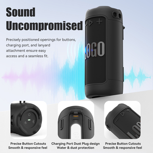 Funda Protectora de Silicona SIKAI Compatible con el Altavoz <span class=keywords><strong>JBL</strong></span> Grip Neon, Funda Protectora a Prueba de Golpes para Altavoz Portátil para Exteriores - Product Image 3