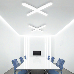 Woojong Hiện Đại 55W LED Tuyến Tính Chéo Ánh Sáng Bề Mặt Gắn Bệnh Viện Trong Nhà Trần 220V Điều Khiển Cảm Ứng 3000K Nhiệt Độ Màu - Product Image 5